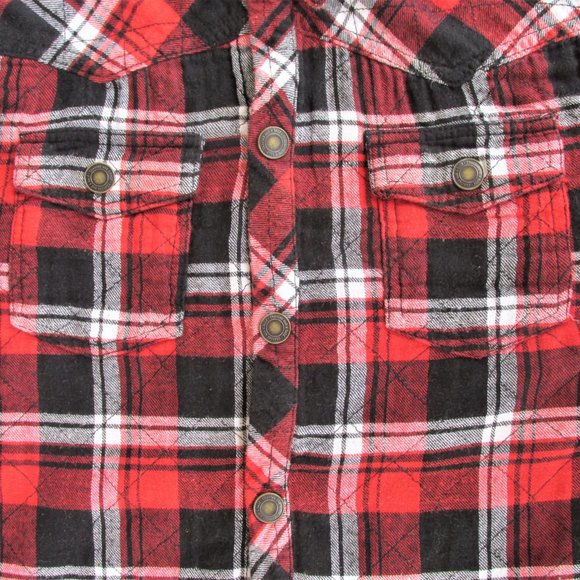 Charles & 1/2 Mens Cotton Flannel Shirt Size Small - Picture 3 of 3
